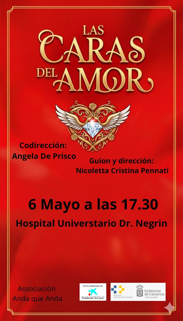 Poster Las Caras del Amor - 6 Mayo 2026